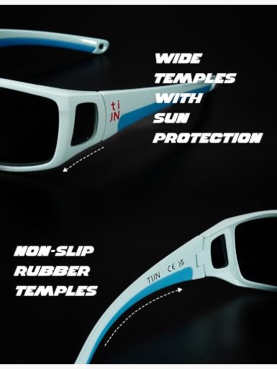 TR90 Wraparound Sports Sunglasses Polarized UV400 Lightweight Unisex main image 4